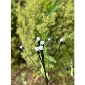 Solar Garden Lights for Outside 4 Pack New Upgraded Outdoor Solar Firefly Lights